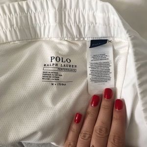 Ralph Lauren performance shorts.